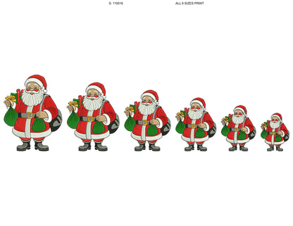 SANTA CLAUS Embroidery file